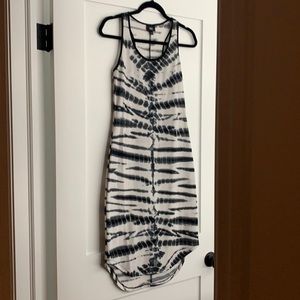 Mossimo Racerback Midi Towel Tie Dye Dress